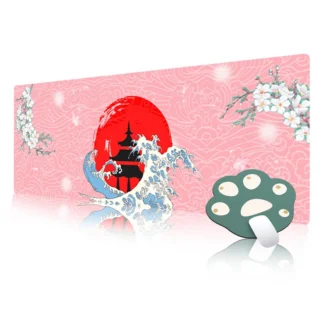 Roosa lauamatt + hiirematt