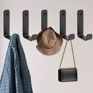 Seinakonksud-nagid, must (5tk)