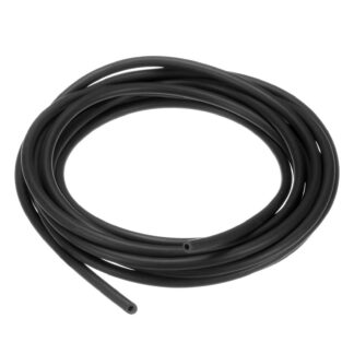 Kummist määrdeõli voolik, must (2mm sisediameeter, 4mm välisdiameeter, 300cm)