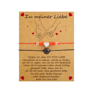 Südamega paaride käevõrud, reguleeritavad (2tk)