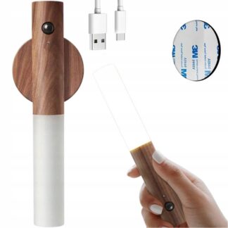 Magnetkinnitusega liikumisanduriga seinalamp, laetava akuga, toimib ka tõrvikuna-taskulambina