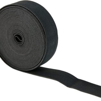 Veniv kummipael, must (10mm, 30m)