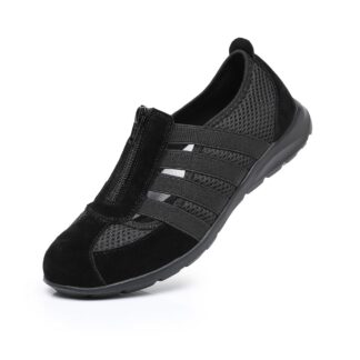 Naiste pehmed, kerged ja venivad vabaajajalatsid, must (s. 38)