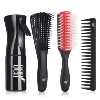 Pusaharjad ja spreipudel, punane