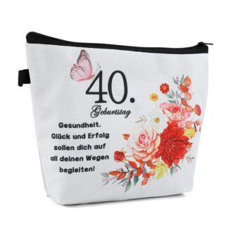 Naiste veekindel kosmeetikakott - 16. sünnipäevaks (pildil muu numbriga kott)