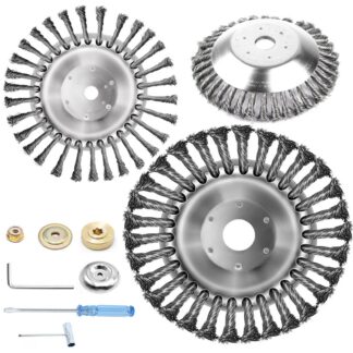 Universaalsed terastraadist võsalõikuri pead (2tk, 15cm ja 25cm)