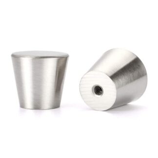 Hõbedased roostevabast terasest mööblinupud, vintage (10tk)