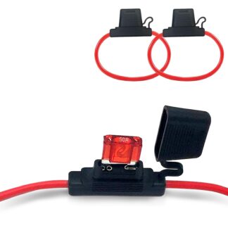 Automaatne kaitsmehoidja veoautodele (2tk, 10 AWG, 50A, 12V/24V/32V)