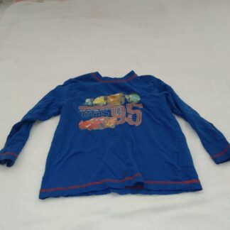 Sinine laste pikkade varrukatega T-särk, suurus 110