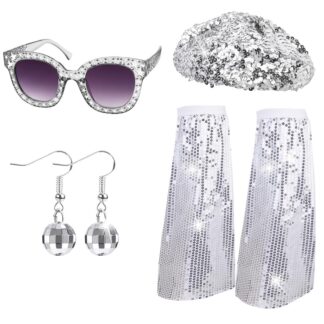 Neljaosaline diskokostüüm